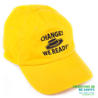 Embroidered cap for political campaign