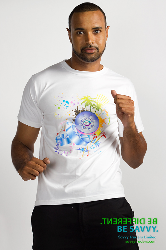 Printed Carnival t-shirt for corporate branding and promotion