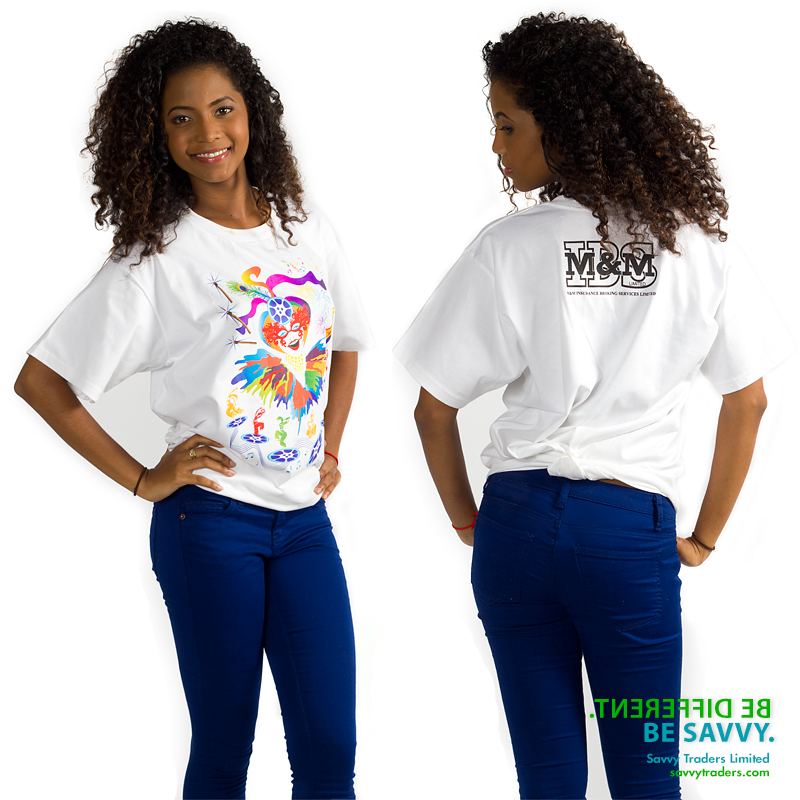 Printed Carnival t-shirt – Savvy Traders Ltd